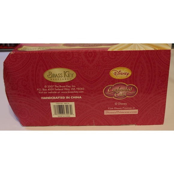 Vintage Disney Ariel Enchanted Tales Porcelain Doll Brass key 2007. 16" (M) - Picture 7 of 7